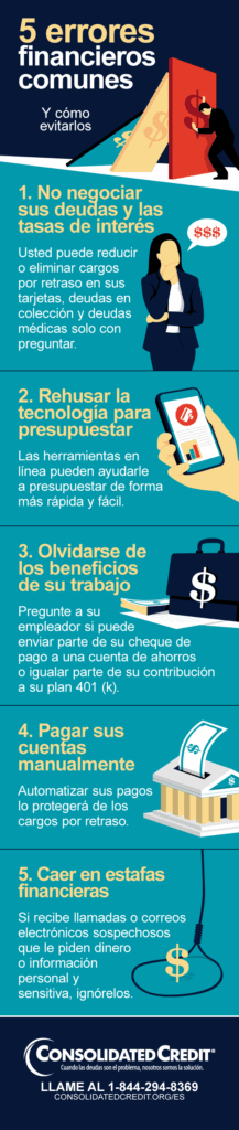 Pasos para evitar errores financieros comunes 1 pasos para evitar errores financieros comunes